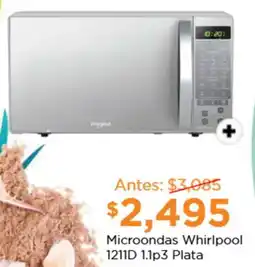 Chedraui Whirlpool microondas oferta