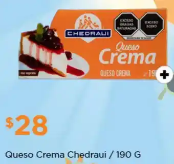 Chedraui Chedraui queso crema oferta