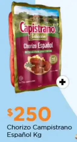 Chedraui Campistrano español chorizo oferta