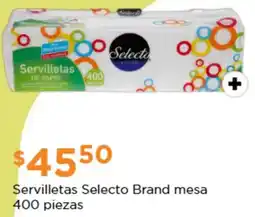 Chedraui Servilletas selecto brand mesa oferta