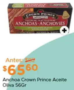 Chedraui Anchoa crown prince aceite oliva oferta