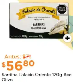 Chedraui Sardina palacio oriente ace olivo oferta