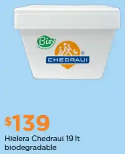 Chedraui Hielera chedraui biodegradable oferta