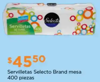 Chedraui Servilletas selecto brand mesa oferta