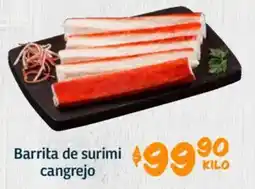 Barrita de surimi cangrejo