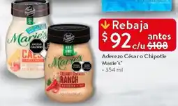 Walmart Marie's aderezo césaro chipotle oferta