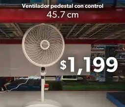 Sam's Club Ventilador pedestal con control oferta