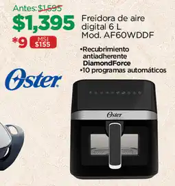 Chedraui Oster Freidora de aire oferta