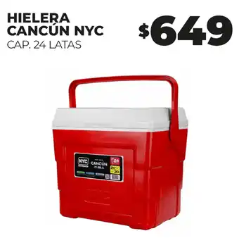 Merco Hielera cancun nyc oferta