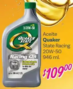 Soriana Súper Quaker aceite state racing oferta