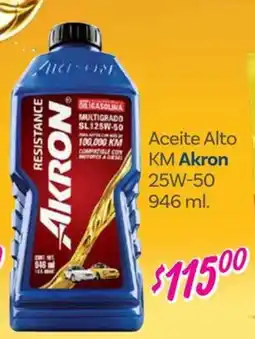 Soriana Súper Akron aceite alto oferta