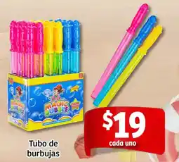 Soriana Express Tubo de burbujas oferta