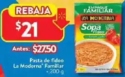 Walmart La moderna familiar pasta de fideo oferta