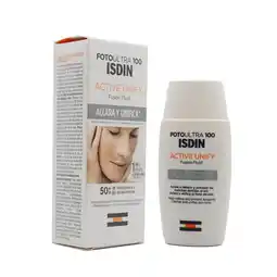 Farmacias YZA Isdin Fotoultra Active Aclara Y Un 50Ml oferta