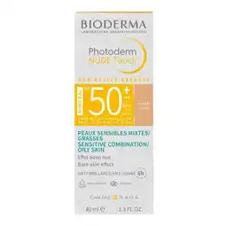 Farmacias YZA Bioderma Photoderm Nude Dorado 40Ml oferta