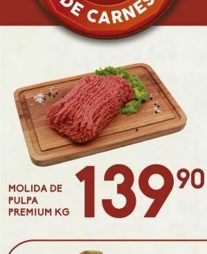Alsuper Carne molida de pulpa premium kg oferta