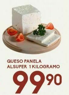 Alsuper Queso panela alsuper kg oferta