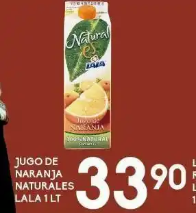 Alsuper Jugo de naranja lala oferta