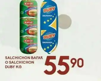 Alsuper Salchichón bafar kg oferta