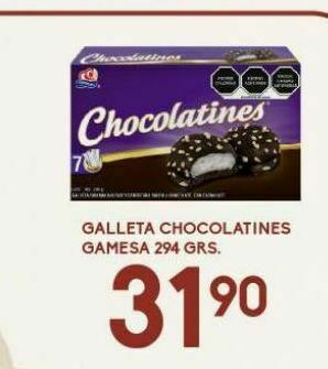 Alsuper Galletas chocolatines 294 gr oferta