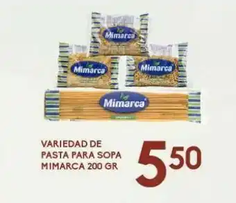 Alsuper Pasta mimarca 200 gr oferta