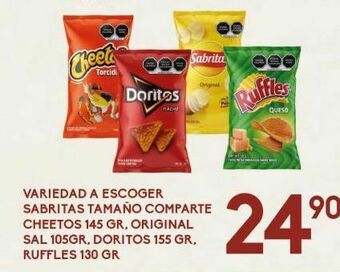 Alsuper Botanas sabritas oferta