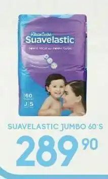 Alsuper Pañales suavelastic jumbo 60's oferta