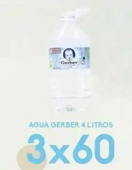 Alsuper Agua gerber 4 l oferta