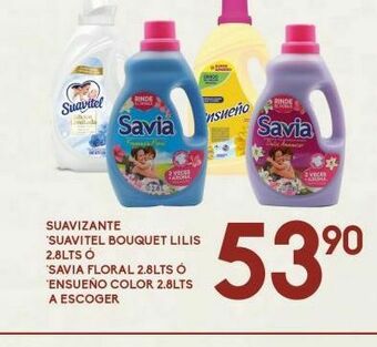 Suavizante de telas a escoger