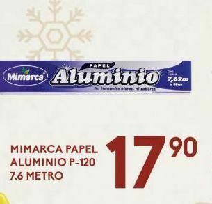 Alsuper Papel aluminio mimarca oferta