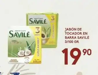 Alsuper Jabón de tocador savilé oferta