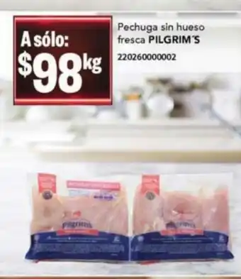 City Club Pechuga sin hueso fresca PILGRIM'S oferta