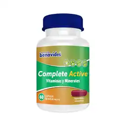 Farmacias Benavides Complete Active Vitaminas y Minerales oferta