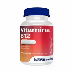 Farmacias Benavides 400 mg vitamina B12 oferta