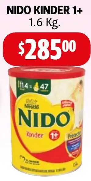 Farmacias Guadalajara Nido kinder 1+ oferta
