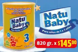 Farmacias Guadalajara Natu baby para niños oferta