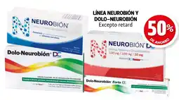 Farmacias Guadalajara Línea neurobión y dolo-neurobión excepto retard oferta
