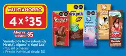 Walmart Nestlé' variedad de leche saborizada , alpura o yomi lala oferta
