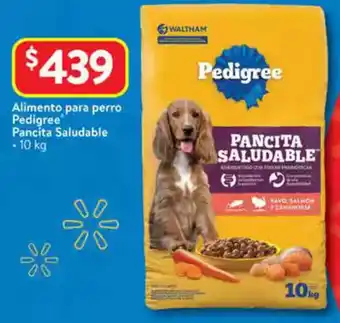 Walmart Pedigree alimento para perro oferta