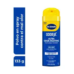 Farmacias Benavides Odor-X Ultra Spray para los Pies en Polvo oferta
