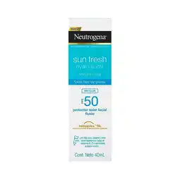 Farmacias Benavides SunFresh HydroBoost Protector Solar Facial Sin ColorFPS50 oferta