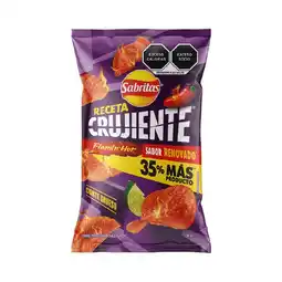Farmacias Benavides Papas Receta Crujiente Flamin Hot 57gr oferta