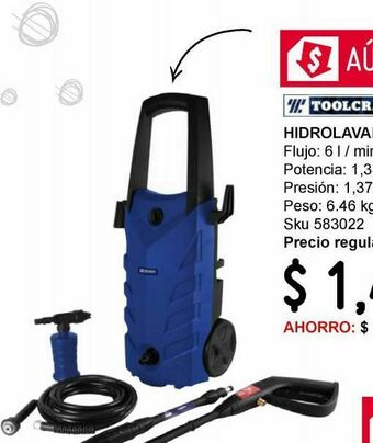 Hidrolavadora vert 1300 psi