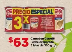 Bodega Aurrerá Carnation Clavel Leche evaporada oferta