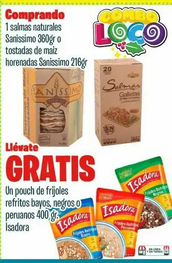 Salmas naturales sanissimo 360 gr