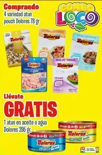 HEB Atún pouch dolores 78 gr oferta