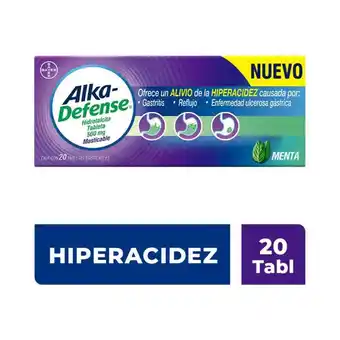 Farmacias Benavides 500 mg Hidrotalcita oferta