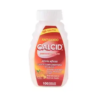 Farmacias Benavides Carbonato de Calcio Sabores Surtidos oferta