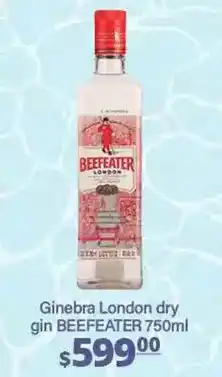 La Comer Beefeater - ginebra london dry gin oferta