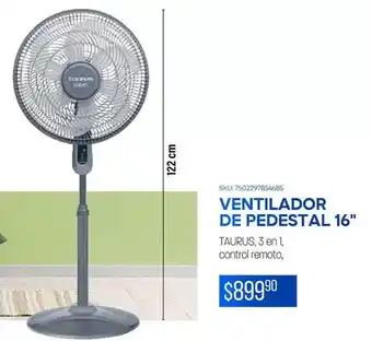 DelSol Taurus - ventilador de pedestal 16 oferta